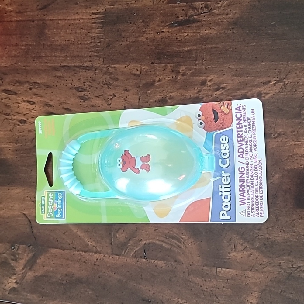 Baby Blue Pacifier Case - Elmo